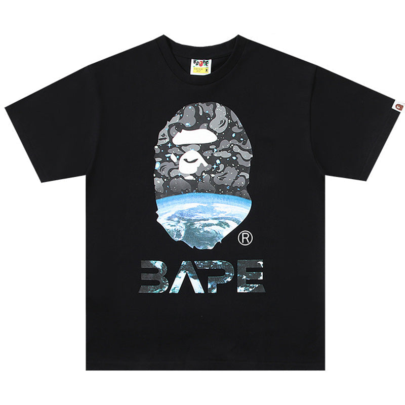 BAPE Mid-Autumn Camo Ape Head Men's T-Shirt - White